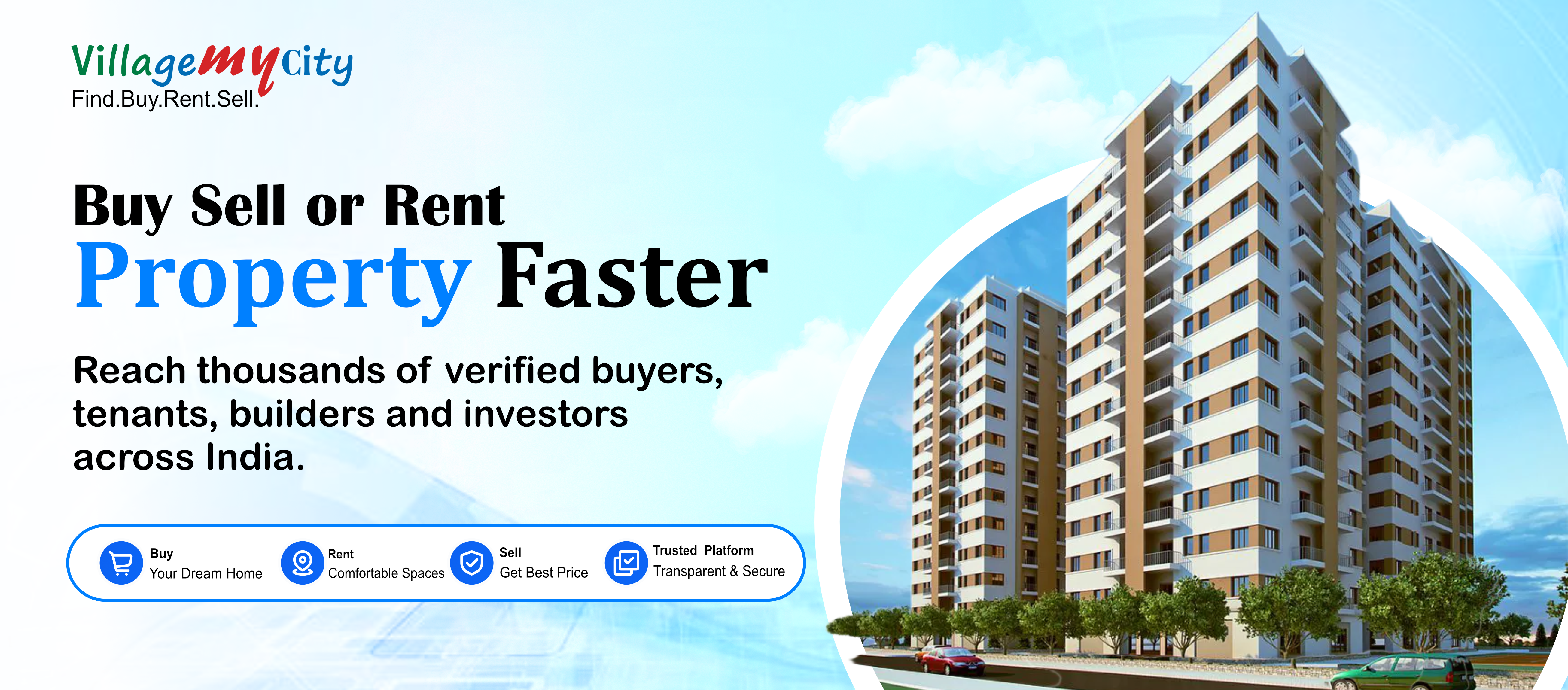 VillageMyCity Expands Real Estate Property Connect Platform