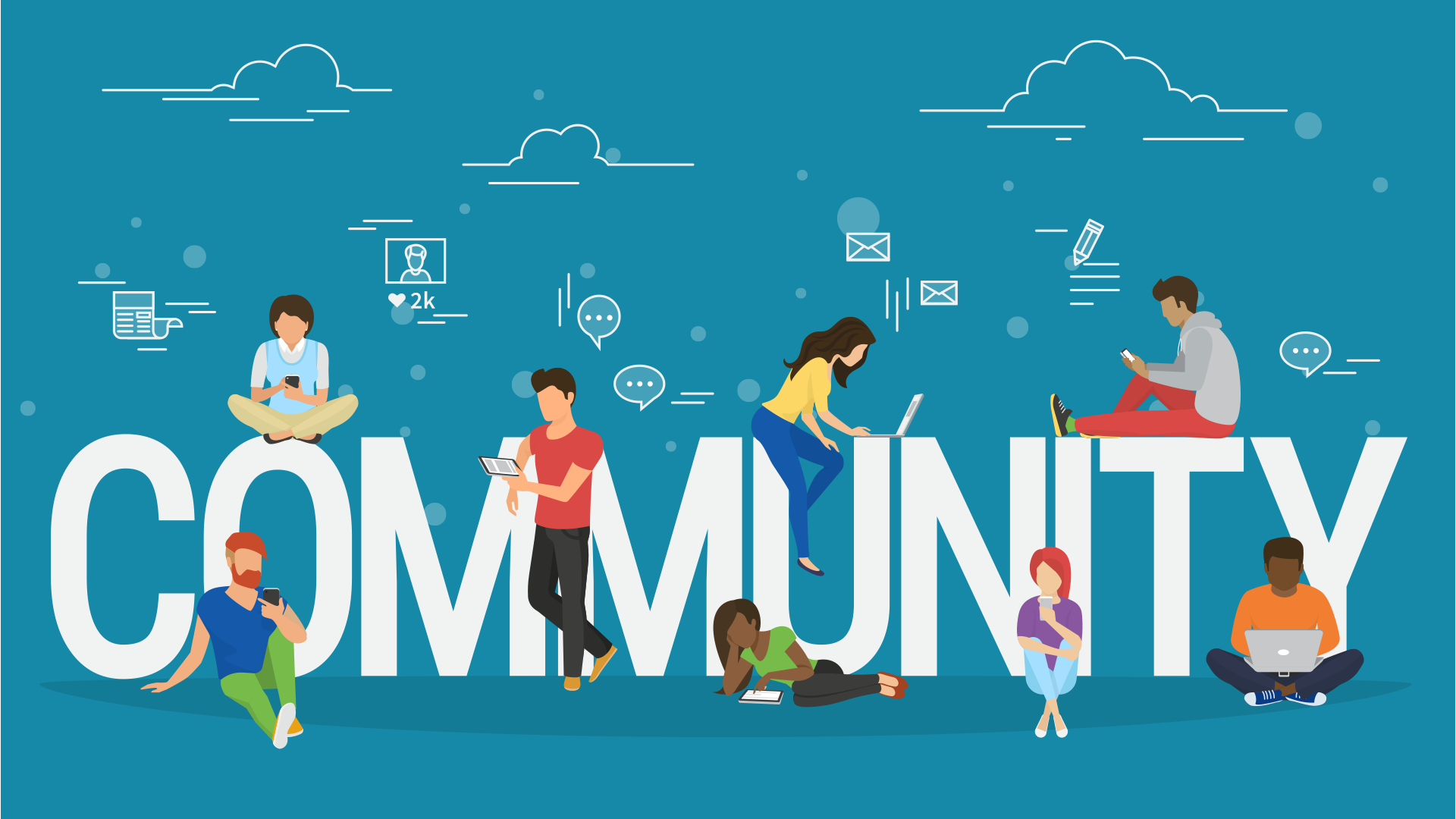 Support communities and charities